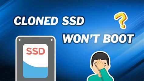 cloned hdd won't boot into new hdd|ssd not booting after cloning.